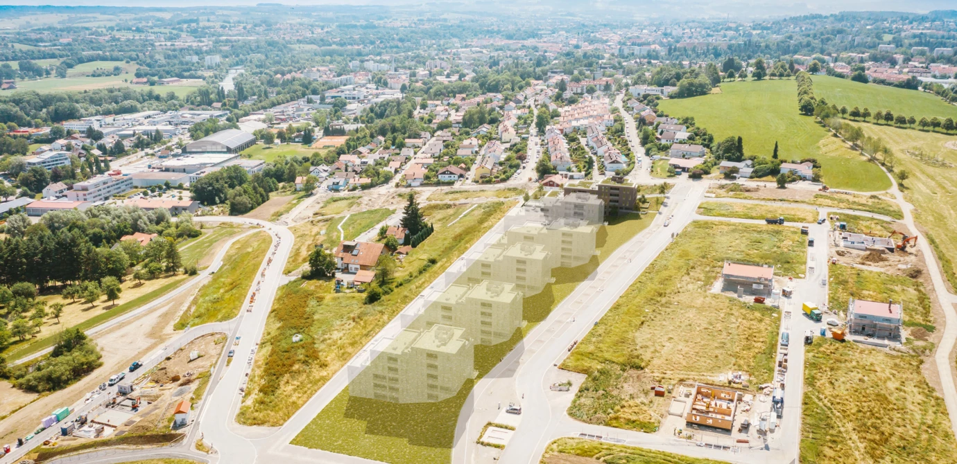 Visualisierung Halde - Luftbild 2 Visualisierung Halde - Luftbild 2